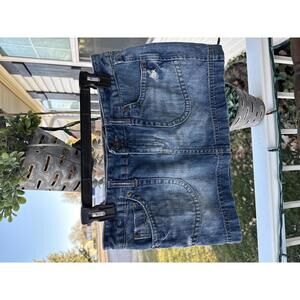 Aeropostale Women's Denim Mini Skirt Size 5/6